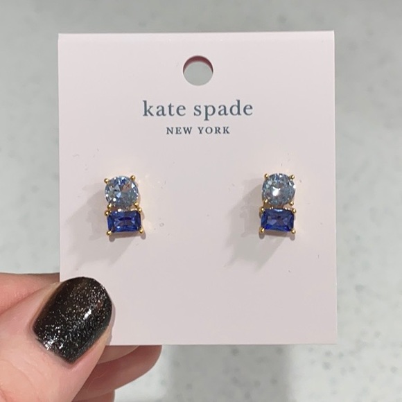 ♠️ SOLD Kate Spade Bright Idea Double Studs ♠️ - Picture 5 of 6